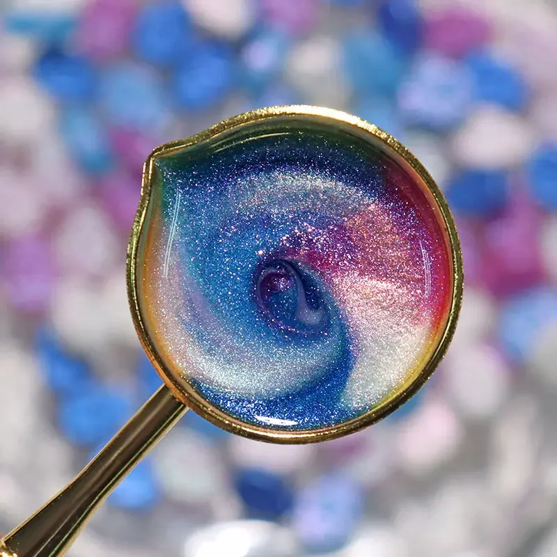 Colorful Wax Particles for Wedding Envelope Sealing