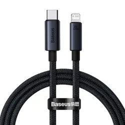 Baseus 20W Fast Charging USB-C Cable for iPhone - Enhanced Data Transfer USB Type-C Cord (Black)