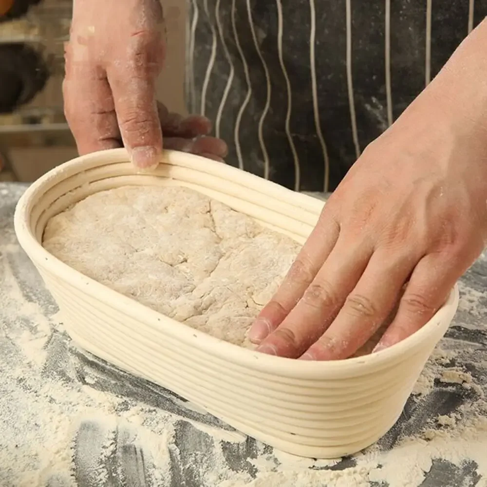 Bread Proofing Proving Wicker Rattan Basket Bread Fermentation Liner Baskets Dough Rising Long Banneton Brotform Baking Supplies 4