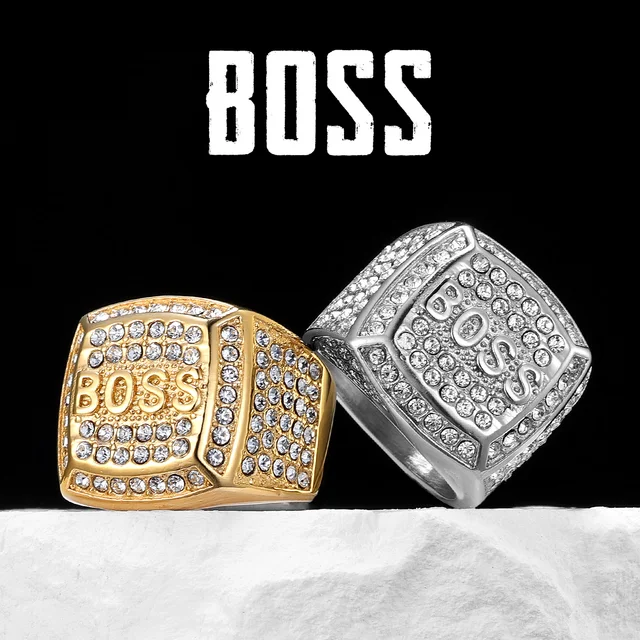 Bagues de luxe en acier inoxydable pour hommes et femmes, pierres précieuses brillantes, Punk, à la mode, bijoux créatifs, cadeau, vente en gros, livraison directe