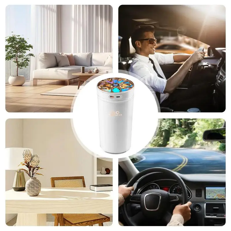 Portable Aromatherapy Humidifier Car Mini Desktop USB Household Air Mist Business Cute Mute Humidifier Car Air