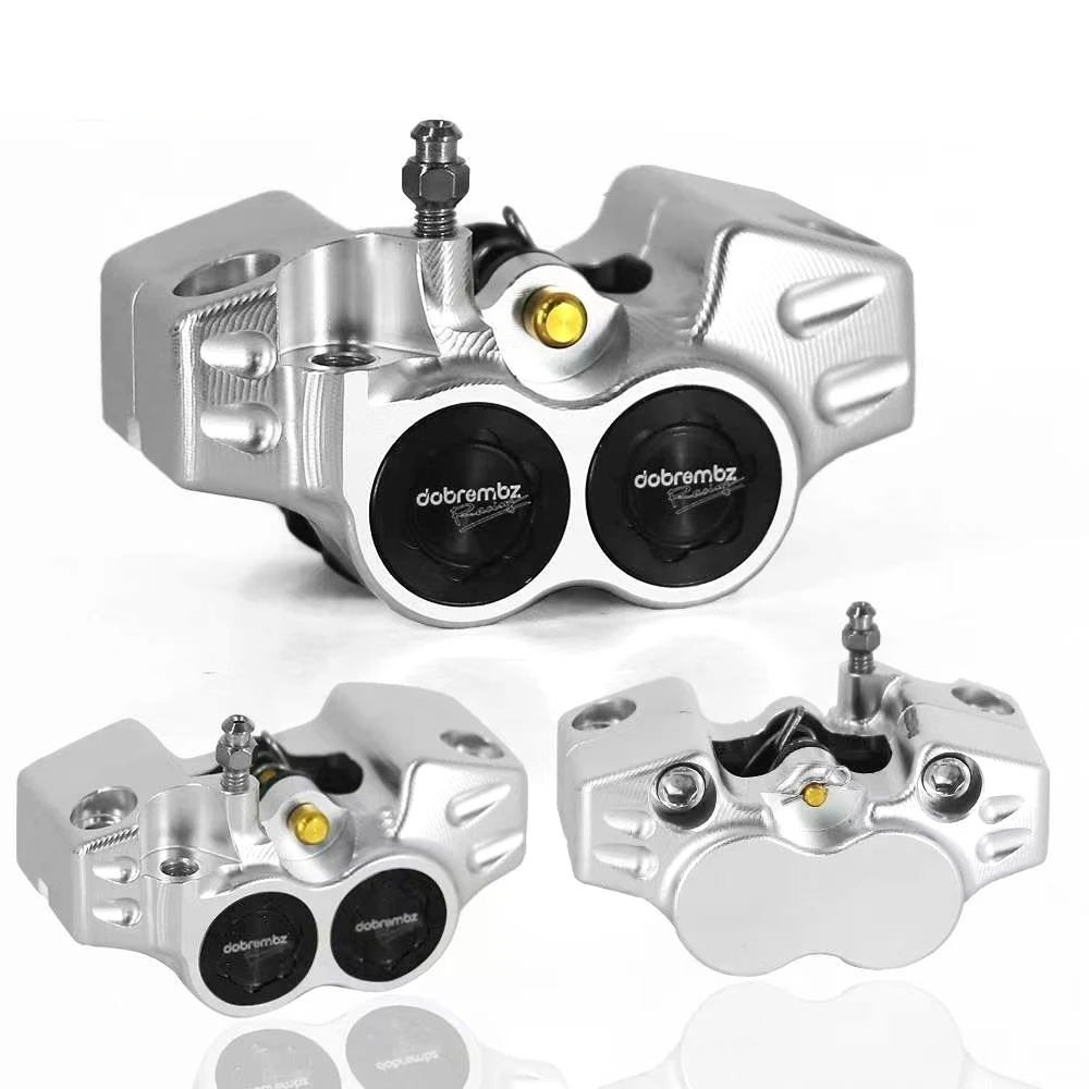 New 84mm Brake Caliper 4Piston Motorcycle Disc Brake Pump Universal For Yamaha Aerox RSZ JOG BWS DIO50 Scooter Dirt Bike Modify