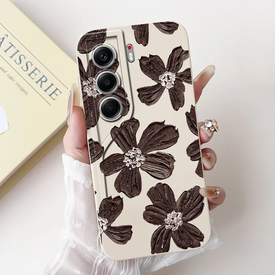 Elegant Butterfly Floral Soft Silicone Phone Case and Bumper