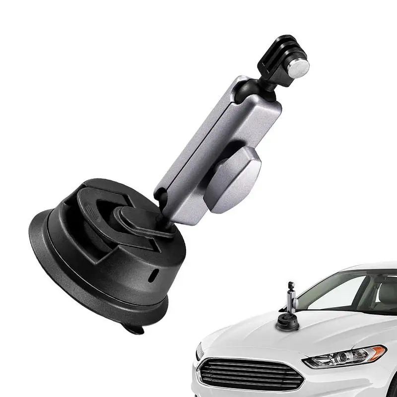 

Крепление для камеры на приборной панели автомобиля, поворотный держатель для экшн-камеры, сильное всасывание, стабилизация, поддержка спортивной камеры для прямого эфира