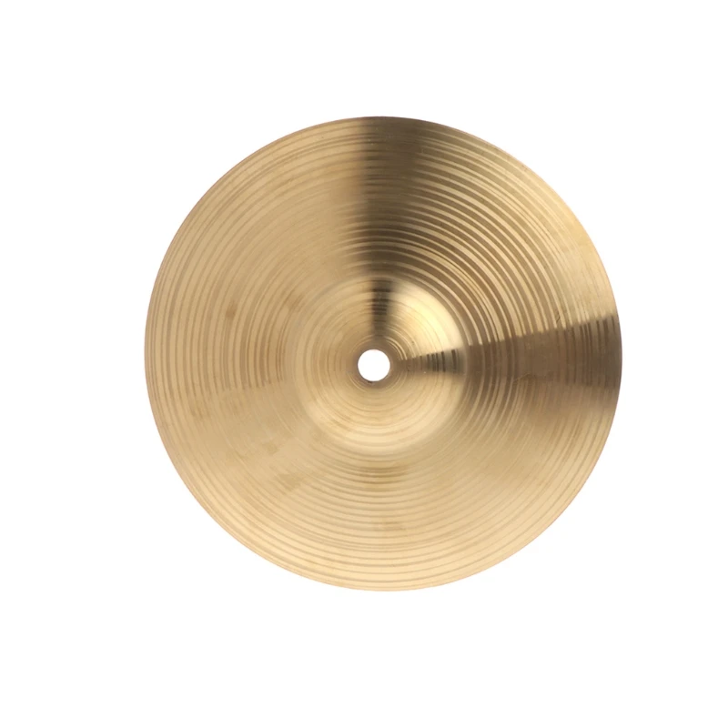 Drum Cymbal Kit 8/10/12Inch Brass Cymbals Percussion Drum Alloy Crash Cymbal Drum Instrument For Drums Players Beginners