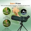 SVBONY 50/60/70/80 Spotting Scope Zoom Telescope Powerful  Waterproof Long Range PORRO Prism for Shooting camping equipment 3
