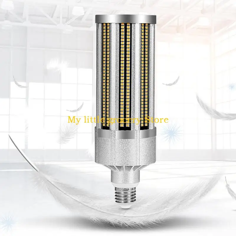 D5BD 슈퍼 밝은 옥수수 LED 전구 팬리스 E27 기본 상업용 LED 램프 3000K 6000k 하이 베이 지역 조명용 일광