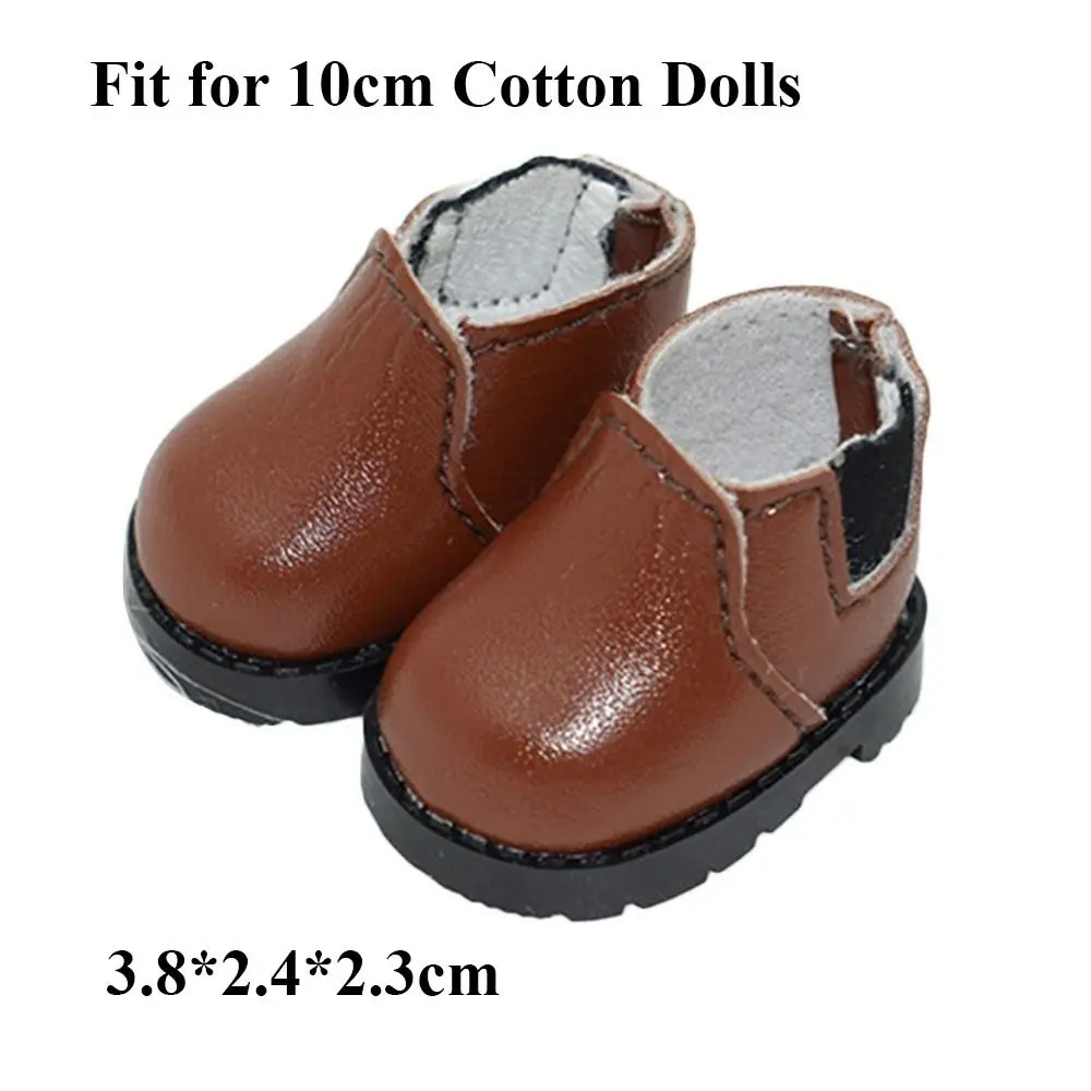 Paire De Chaussures En Cuir Pour Poupée - Style Jumeau, Vintage Et Authentique