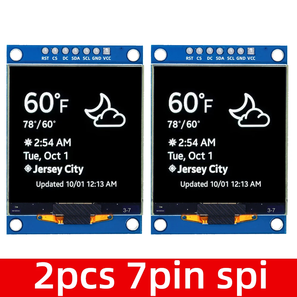 High-Quality 1.5 Inch 128x128 OLED Display Shield Module