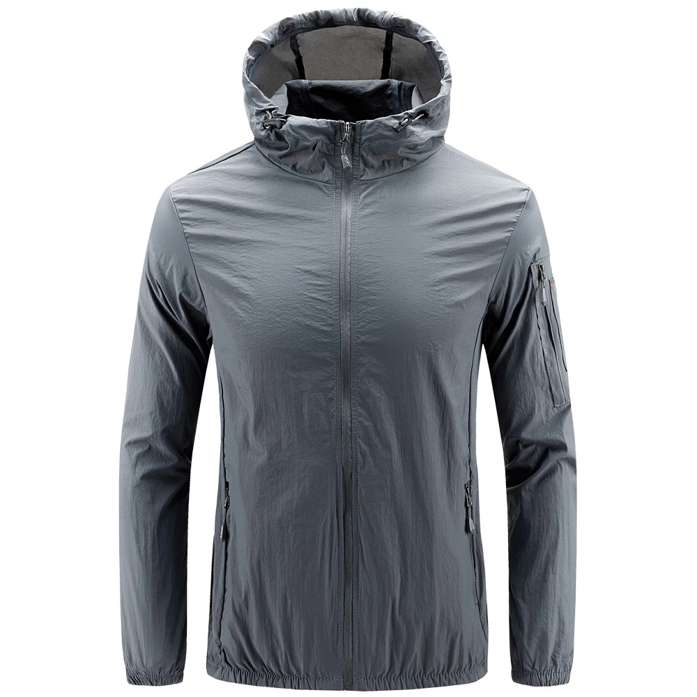 Thin Jacket Men Summer Outdoor Quick Dry Sun Protective Jacket Men