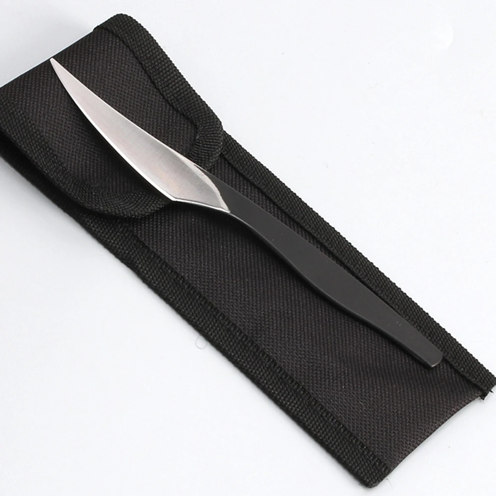 16cm Stainless Steel Cutting Knife Leather Craft Practical Cutting Carving Tool DIY Leather Tool Belt Storage Bag 1Pcs leather tool cutting knife art knife leather working tools craft cutting tool leather cutting tool leather skiving knife leather cutting knife craft cutting blade
