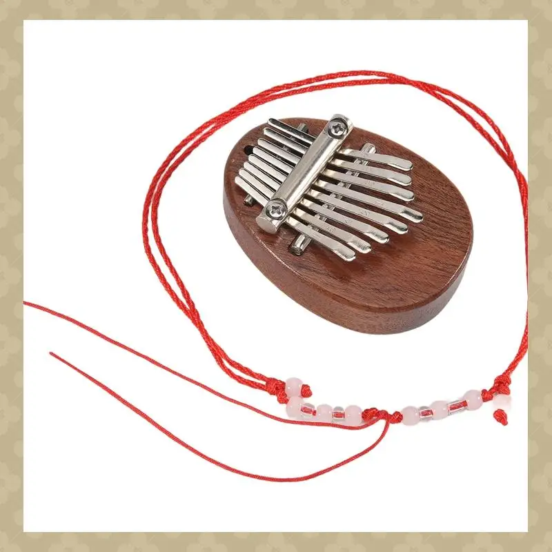 ABST Mini Kalimba 8 Keys Thumb Piano Great Sound Finger Keyboard Musical Instrument