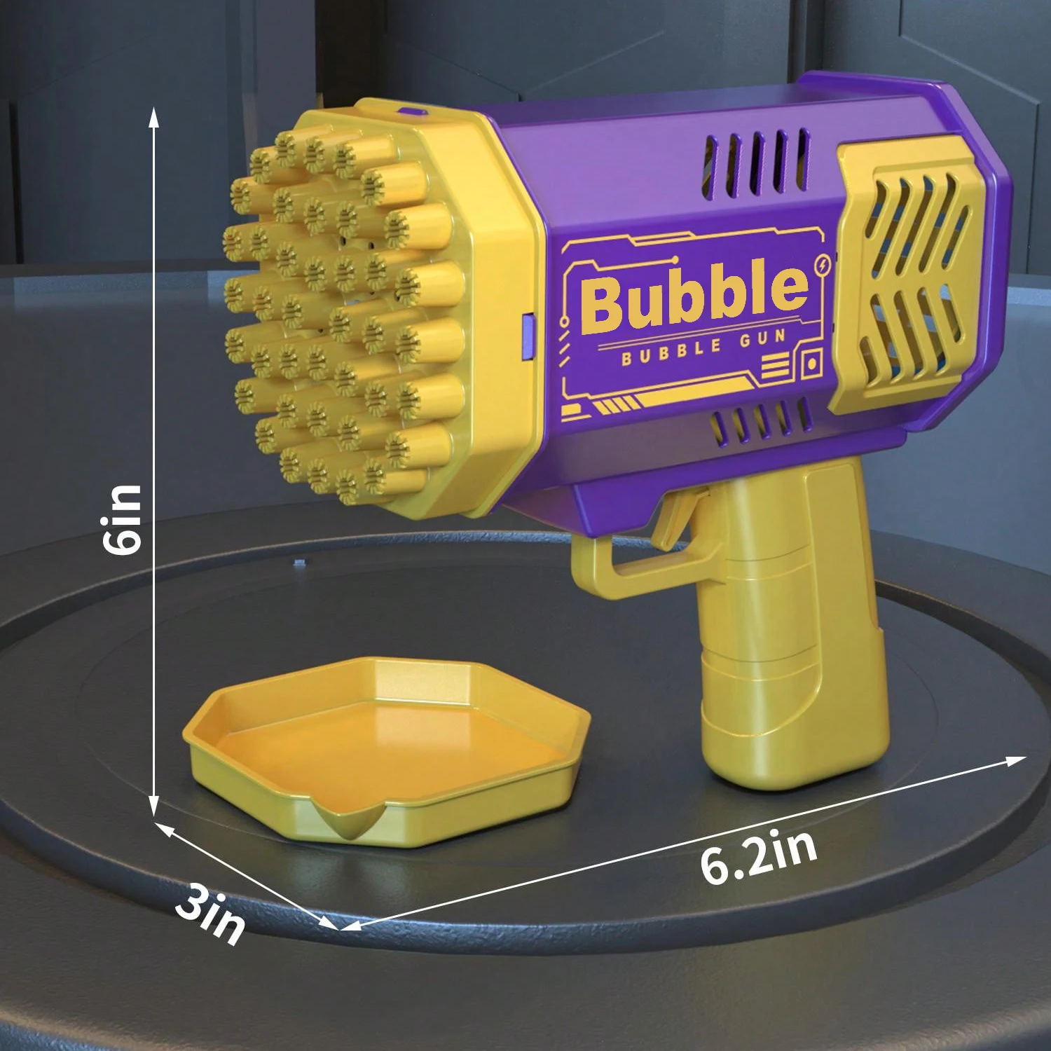 Electric Bubble Gun Toy 4