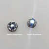 Dia 9.6mm Miniature Super Brightness Magnetic Control Lamp Wireless Led Lights Diy Robot Figures Scene Materials Diorama Kits 3
