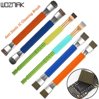 Anti-static Brush Motherboard PCB Cleaning Brush for Mobile Phone Computer Repair Tools Kit Bristle Brush Steel Brush 1