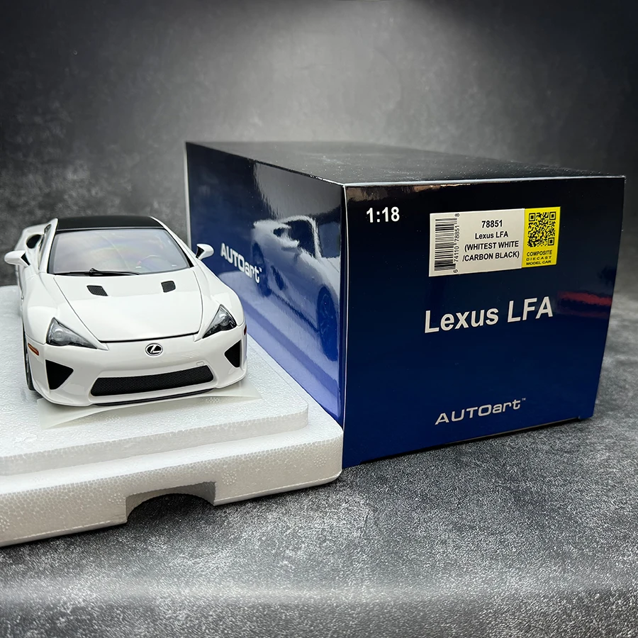 ミニカー AUTO ART 1/18 Lexus LFA Unboxing of Lexus LFA 1:18 Diecast Model Car by AUTOart (4K