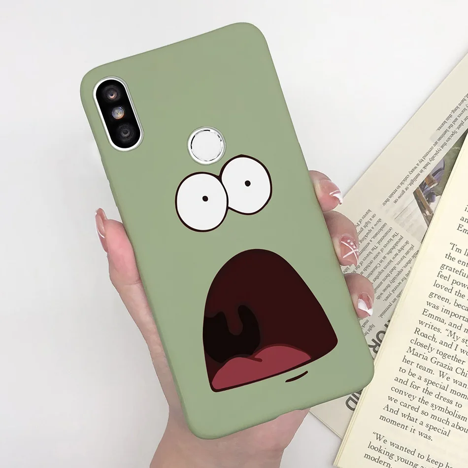 Soft Matte Cute Pattern Silicone TPU Phone Case