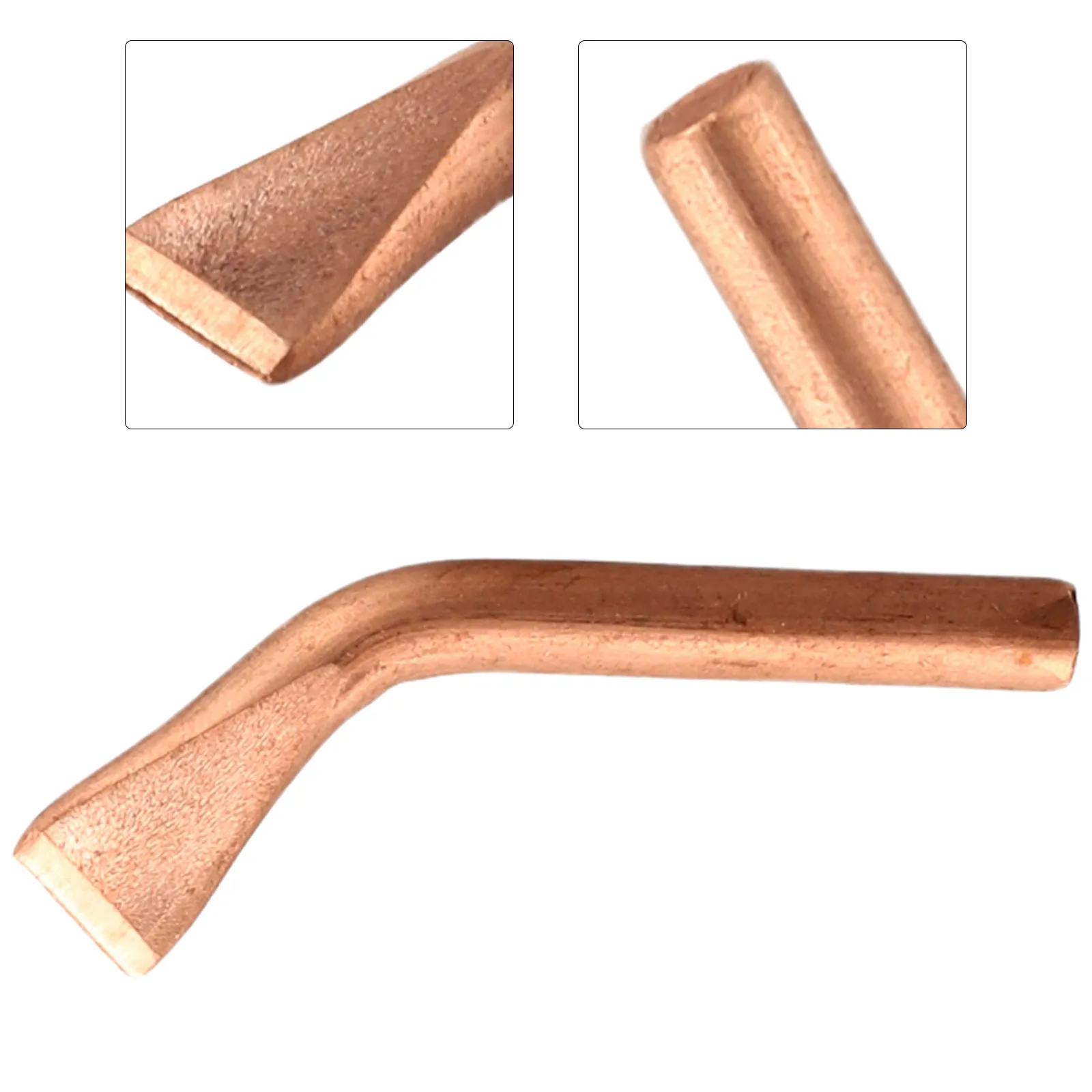 

Durable High Quality Hot Sale Attachment Soldering Iron Tip Replacement Soldering Copper External Heat Welding