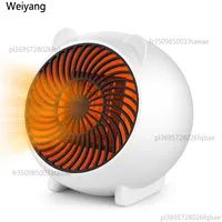 Мини-керамический вентилятор, портативный электрический обогреватель, тихая энергосберегающая для домашнего офиса, спальни