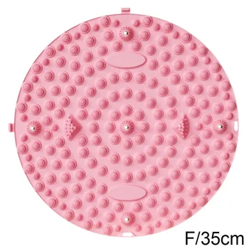 Pink Acupressure Foot Massage Mat
