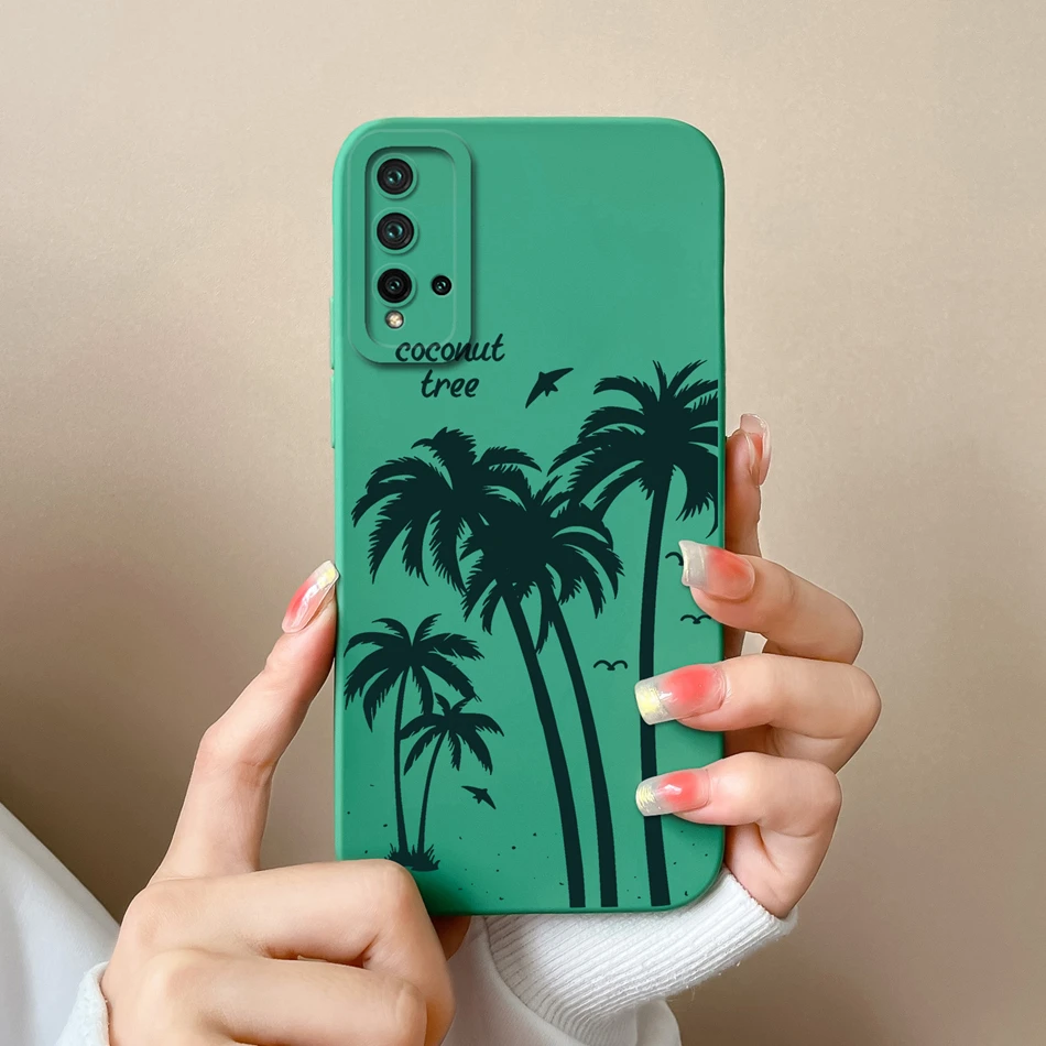 Cartoon Bumper Soft Liquid Silicone Phone Case