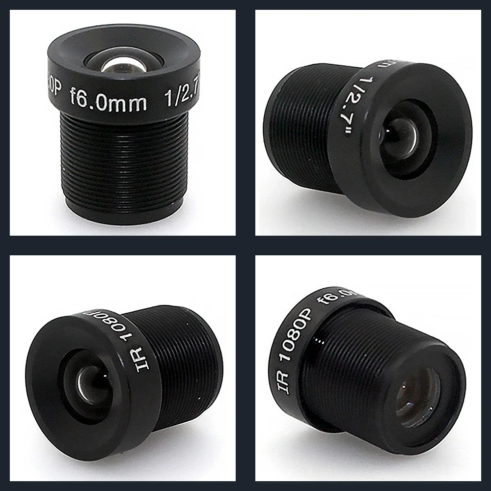 camera lens ESCAM 1080P 2.8/3.6/6mm CCTV LENS Security Camera Lens M12 2MP Aperture F1.8 1/2.5" Image Format Surveillance Camera Lens HD