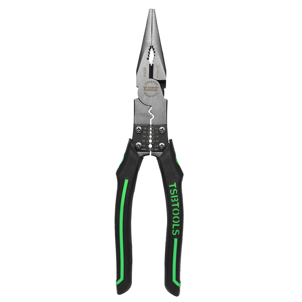 MultiTool Needle Nose Plier CRV Cutting Pliers Electrician Manual Multifunctional Tool