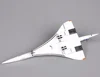 1:400 Scale Airplanes France 1976-2003 White Mini Diecast Metal Aircraft Model Gift Air plane Toys 5