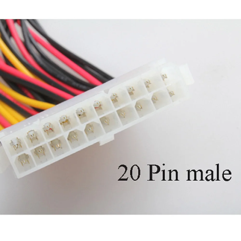 Power adapter Power plug adapter 1Pc ATX 20 Pin To 24 Pin Female to Male Power Supply Adapter Cable For Laptop PC Computer