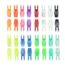 

100pcs Archery Arrow nocks No. 1 Compound Recurve Plastic nocks Hunting Shooting Accessories