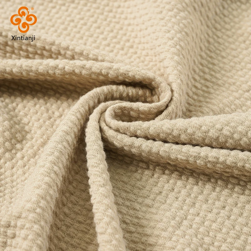 Colors Stretch Knit Lycra Fabric Polyester Spandex Jacquard