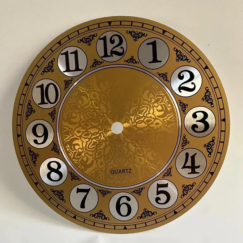 Wall Clock Clock Accessories 180mm Clock Dial Face DIY Quartz Vintage Wall Clock Dial Face DIY Repair for Bedroom Living Room Wall Decor