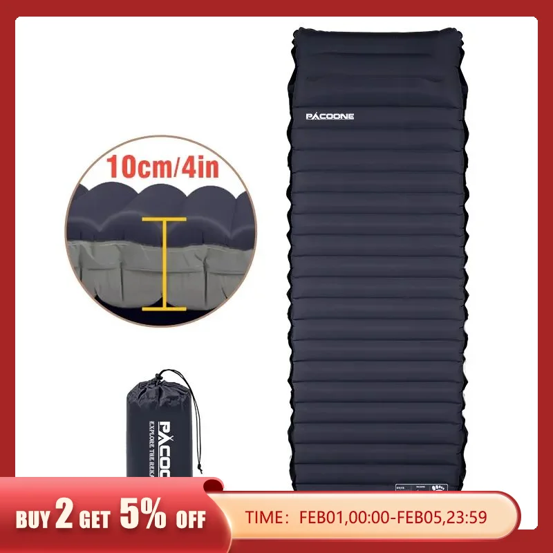 Outdoor Thicken Camping Mattress Ultralight Self-inflating Air Mattress 1