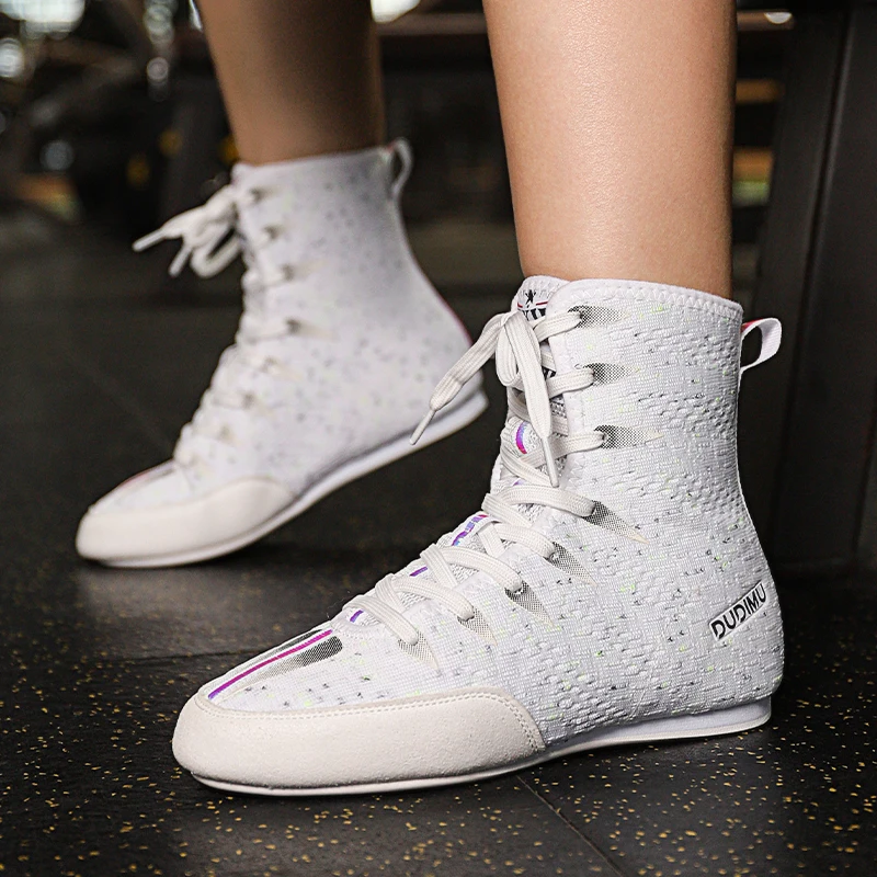 Boxing Shoes Breathable and Comfortable Children's Boxing Shoes High-top Protective Designed For Children