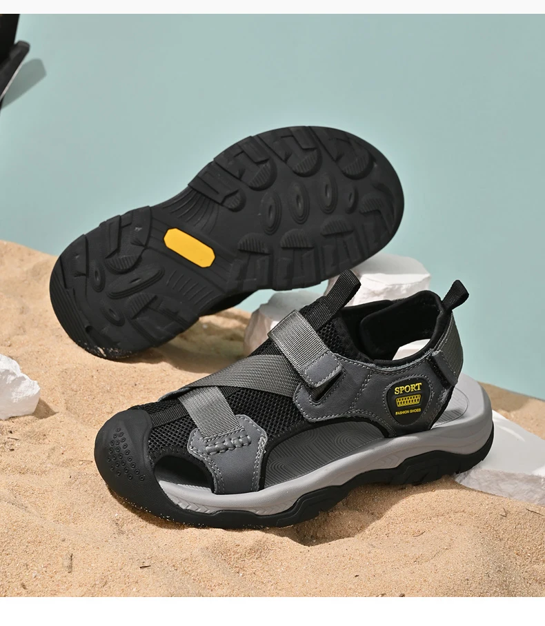 Summer Men's Sandals Beach Shoes Non-slip Wearable Casual Sports