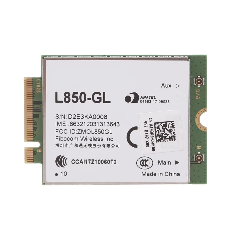 

Fibocom L850-GL WWAN Replacement Card for Lenovo ThinkPad X1 Carbon Gen6 B0KA