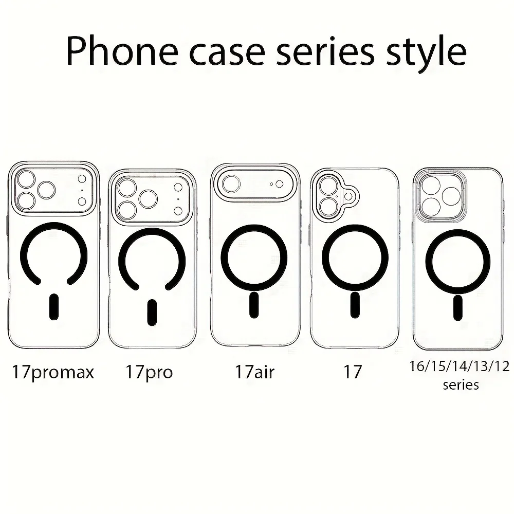 Laser Gradient Magnetic Frosted Mobile Phone Case