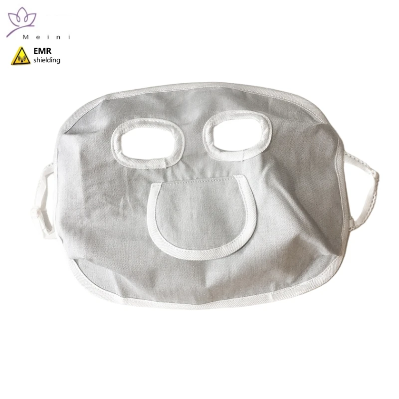 Genuine electromagnetic radiation protective face mask Computer, mobile phone, TV EMF shielding metal fiber face mask