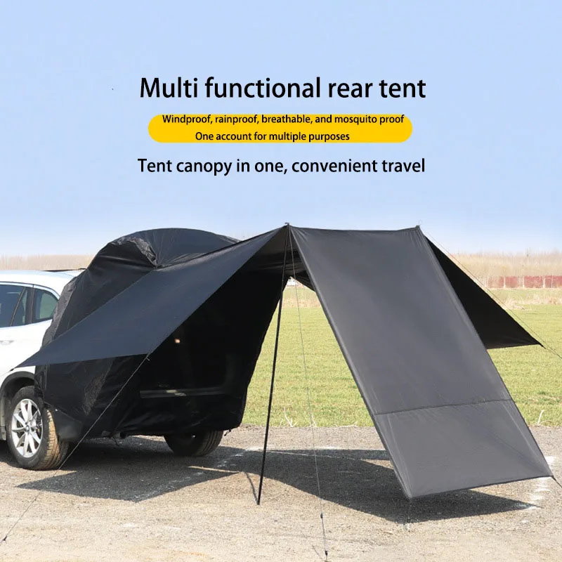 Camping SUV Trunk Tent Portable Car Rear Door Tent SUV sided