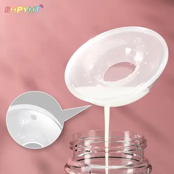 베이비 케어 부드러운 재사용 가능 젖샘 방지 패드, 모유 실리콘 수집기, 유출 우유 용기, 수유 패드, 1PC