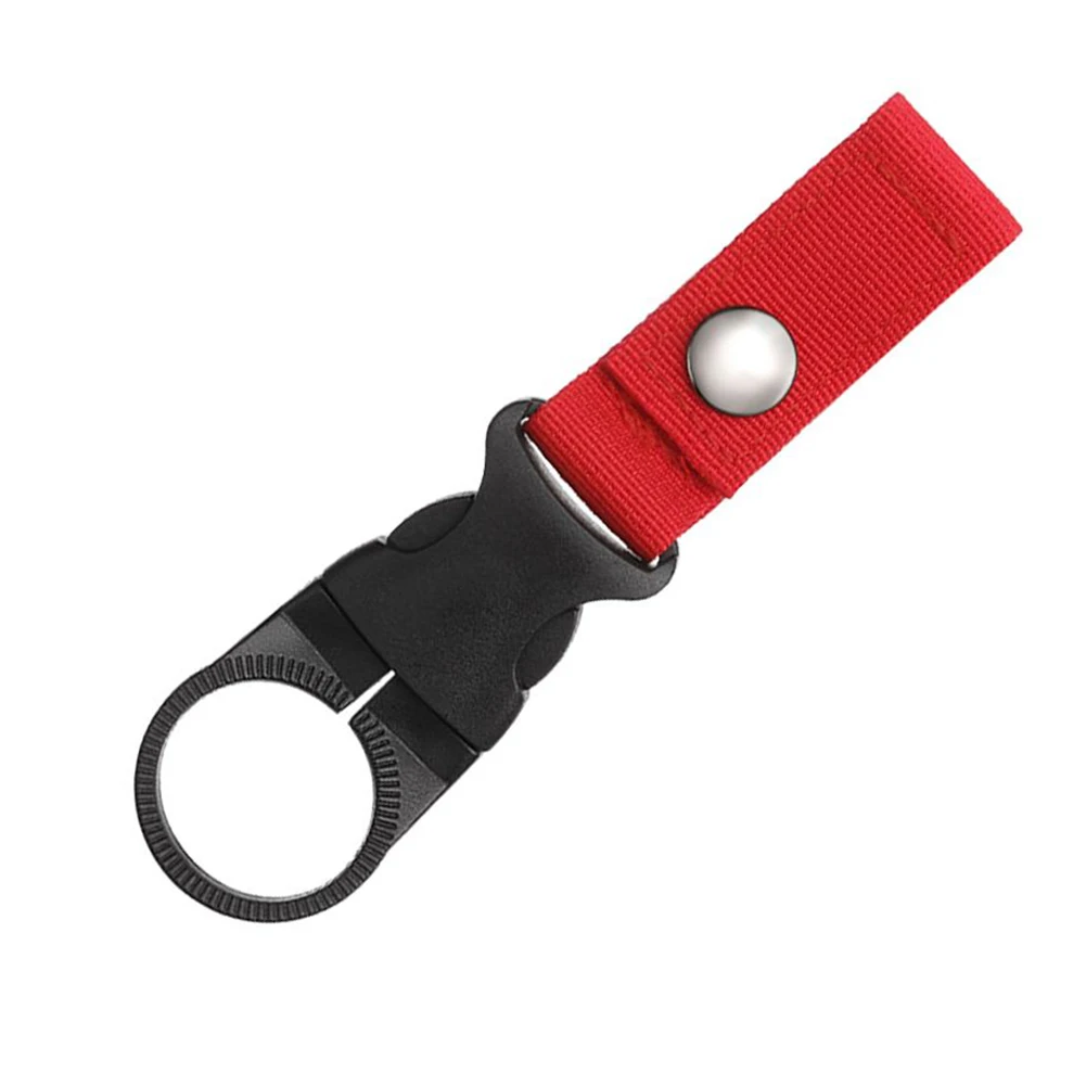 Neue Gurtband Schnalle Haken Wasser Flasche Halter Clip Outdoor Nylon Klettern Karabiner Gürtel Rucksack Aufhänger Camping Karabiner Gürtel Clip – Detail 10