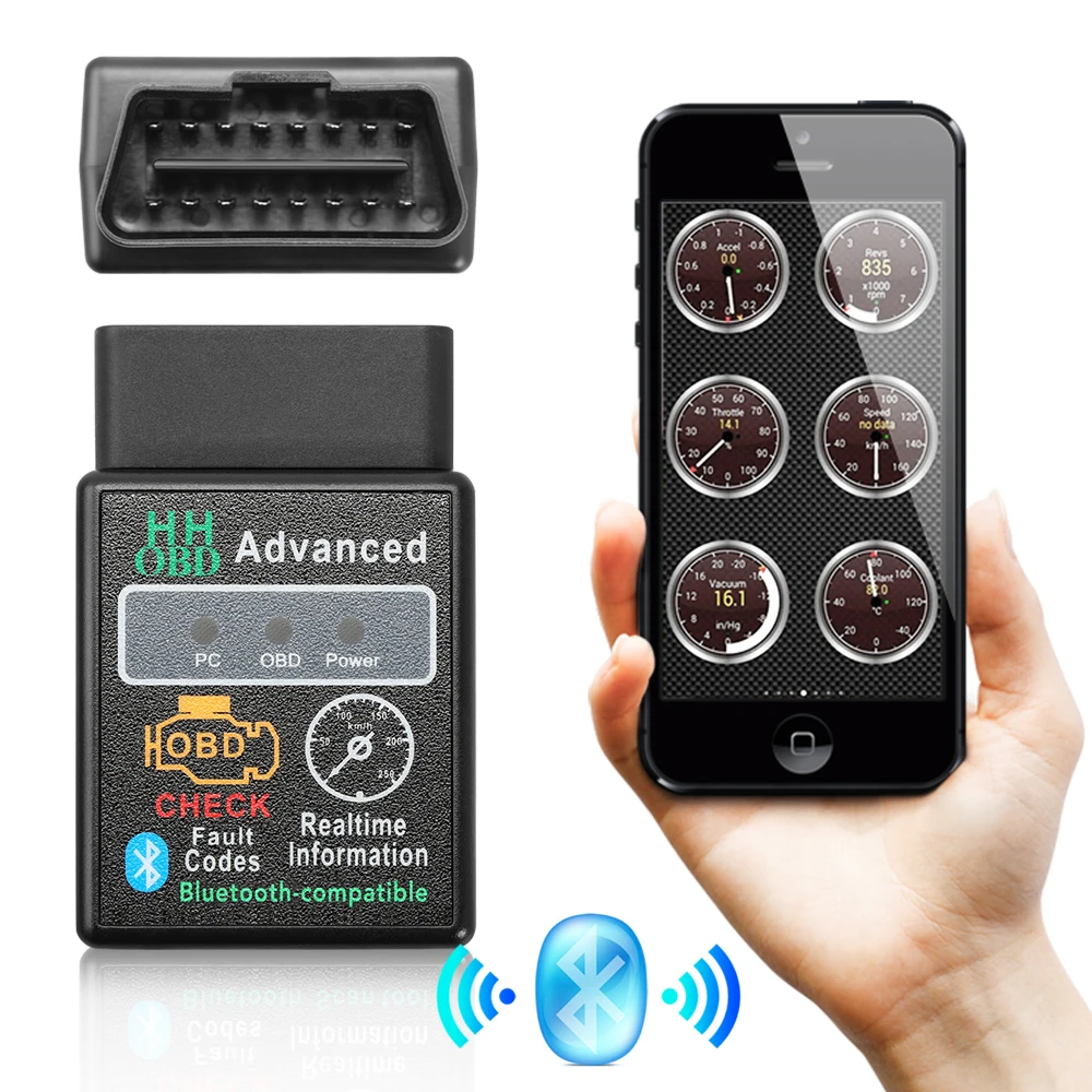포드 포커스 3 MK3(2012-2017) 용 OBD ELM327 블루투스 자동차 진단 도구, 포드 쿠가 2013-2015