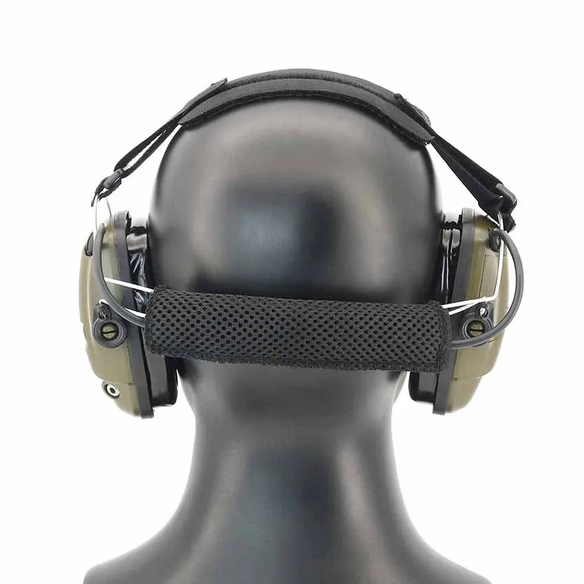 Noise Reduction Headset NEW Active Noise Reduction Headset Headband for Howard Leight Impact Sport Shooting Earmuffs Tactical Airsoft Hunting Headphones