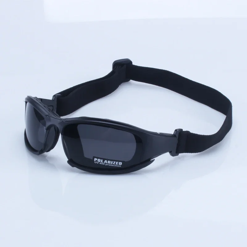 Sport Sunglasses Goggles Military Polarized Bullet-proof Airsoft Shooting Smoke Lens Motorcycle Cycling