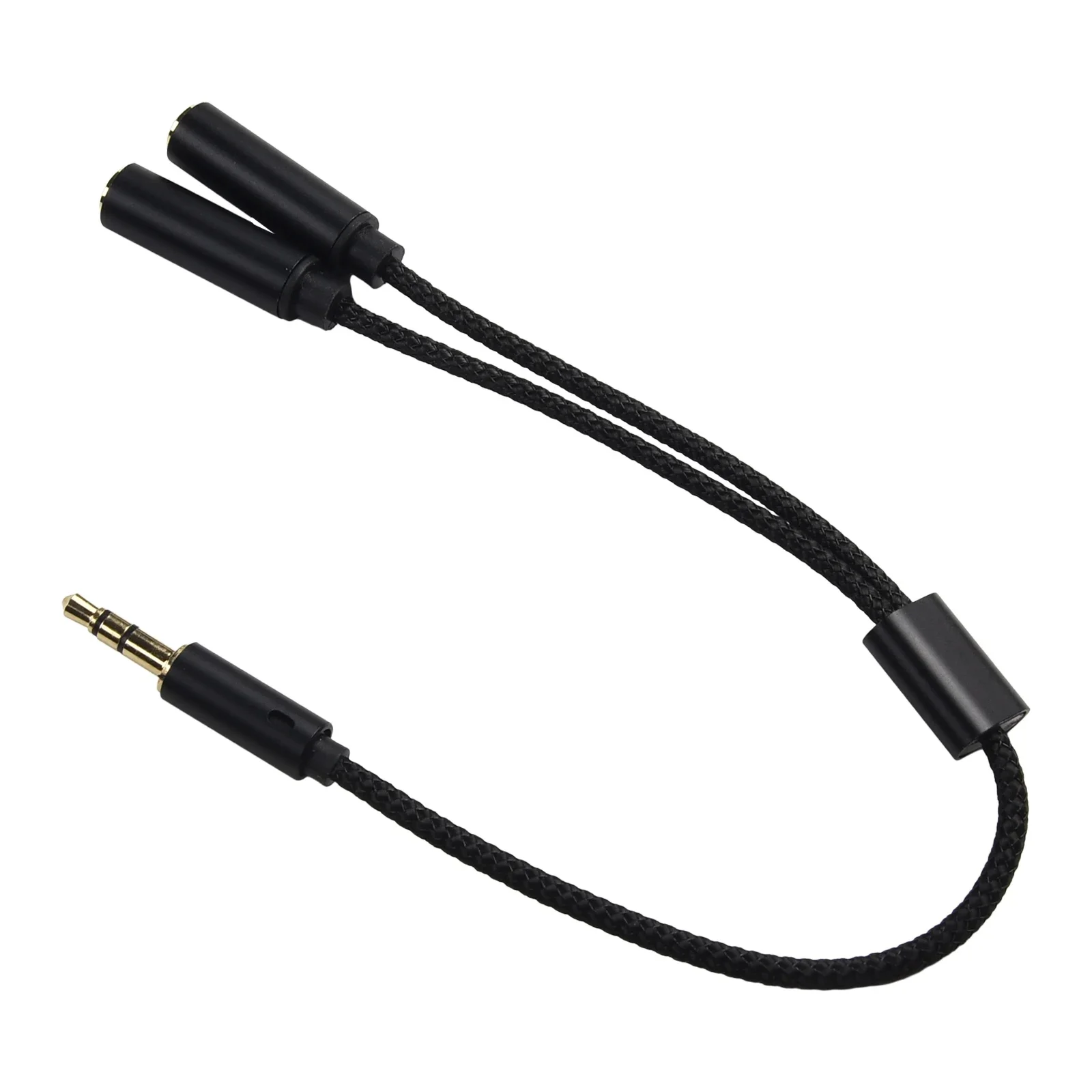 Headphone Splitter 3.5mm 2 Way Aux Male To Female Earphone Audio Adapter Double Stereo Y Jack Interface Splitter Cable Connector earphone jack adapter headphone splitter cable audio plug adapter audio cable adapter hdmi audio splitter