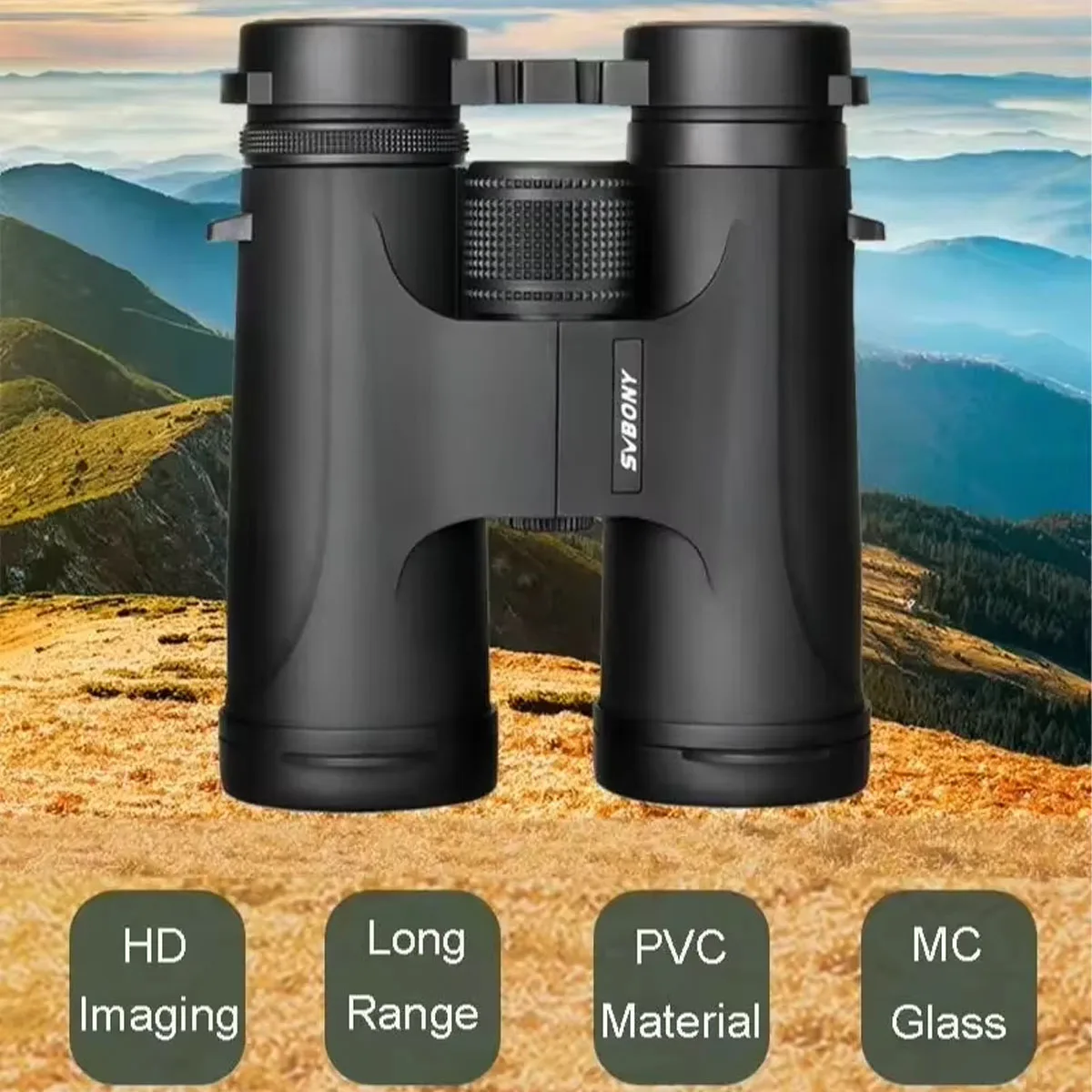 High-Performance HD Long Range Binoculars - Professional Camping and Survival Equipment