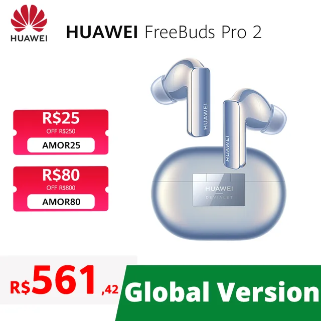 New Huawei Freebuds Pro 2 Intelligent Anc 2.0 47db 4-mic Call Noise  Cancellation Bluetooth 5.2 Frequency Range 14hz~48 Khz Pro2 - Earphones &  Headphones - AliExpress