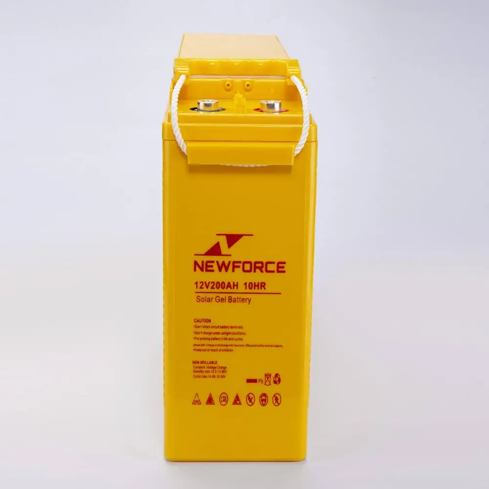 UPS 시스템용 12v 200ah Agm MF 젤 태양 전지