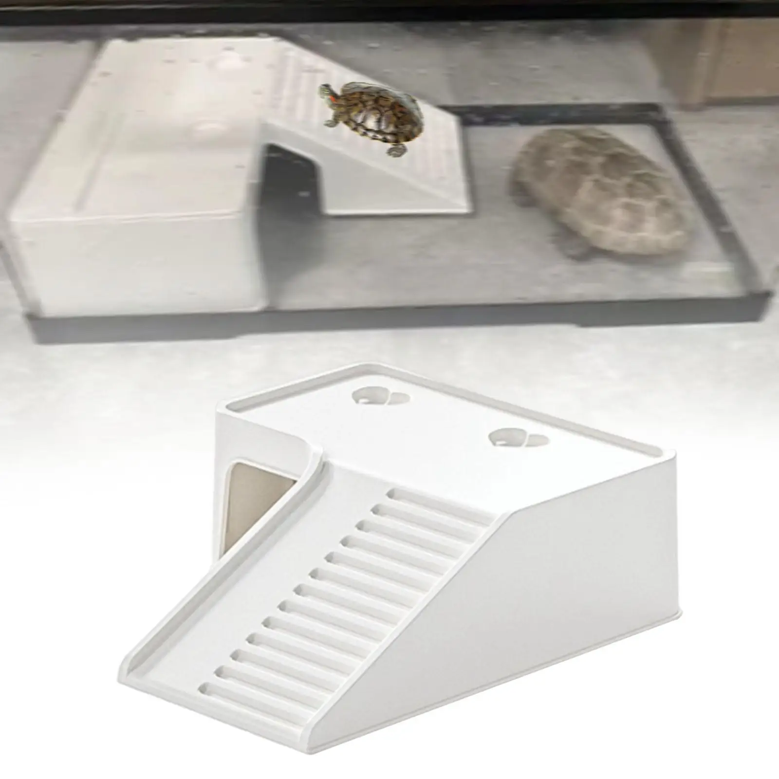 Turtle Resting Basking Platform Tortoise Ramp Resting Terrace for Newts Tortoises Bearded Dragon Terrapin Semi Aquatic Animals Turtle Resting Basking Platform Tortoise Ramp Resting Terrace for Newts Tortoises Bearded Dragon Terrapin Semi Aquatic Animals