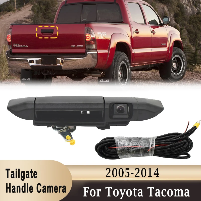 Rearview Camera Car Backup Tailgate Handle Camera for Toyota